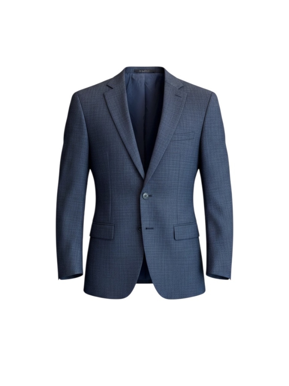 Calvin Klein 100% Wool Stretch Slim Suit – Blue Gray (Men’s Wearhouse)
